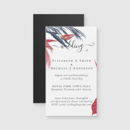 Boda de Berry de la Marina Tropical Pampas