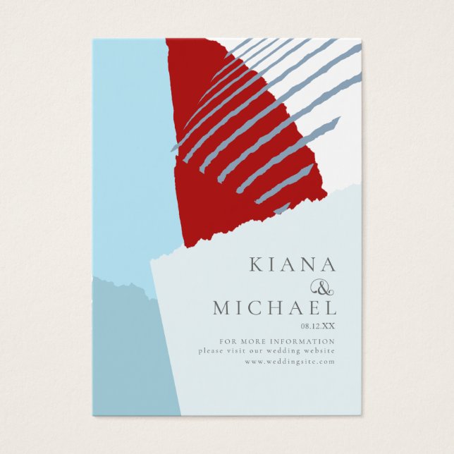 Boda de bloques de color Sitio web Winter ID740 (Frente)