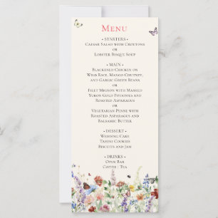 Boda de Boho Wildflowers y Butterflies