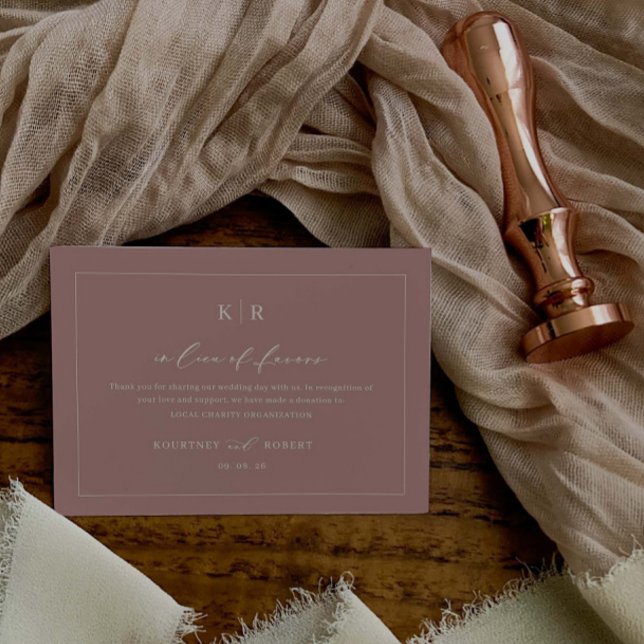 Boda de caridad en lugar de la tarjeta de inscripc (Subido por el creador)