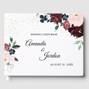Boda de celebración de verano - Libro de invitados