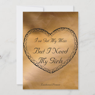 Boda de cobre que tengo a mi hombre - Invitación a