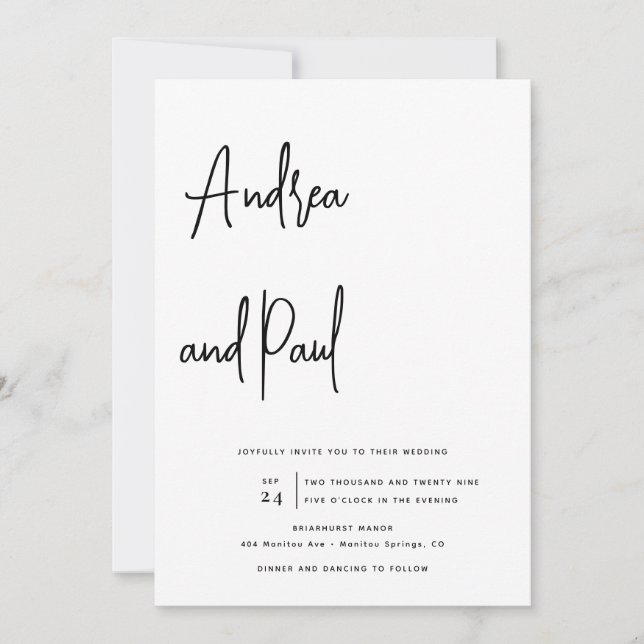 Boda de collage de fotos | Invitaciones al código  (Anverso)