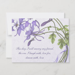 Boda de Columbina 3 Invitaciones - Hielo metálico