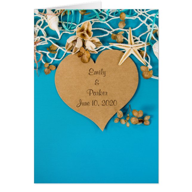 boda de corazón y estrellas (Frente)