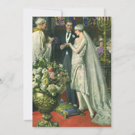 Boda de cosecha, novia y novio con Menorah