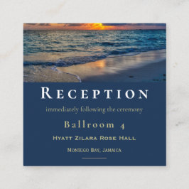 Boda de destino Cielos soleados Recepción de bodas