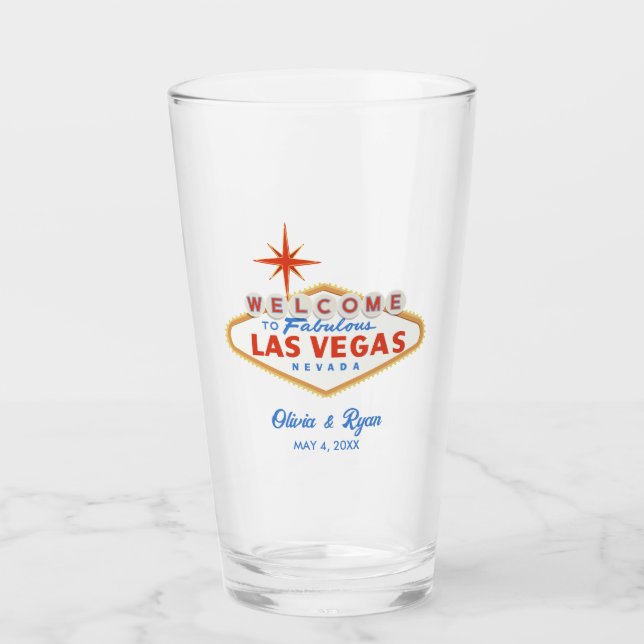 Boda de destino de Las Vegas Keepsake Gift (Anverso)