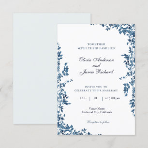 boda de dinero viejo, invitación de boda vintage