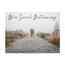 Boda de distanciamiento social Fecha Invitación de