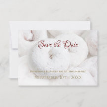 Boda de Donut de Azúcar en Polvo