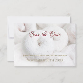 Boda de Donut de Azúcar en Polvo