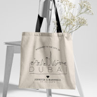 Boda de Dubai | Bolsa De Tote De Deco Estilizada