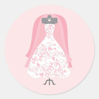 Boda de ducha de novia Pegatinas de vestir