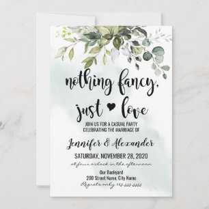 Boda de Elopement con Vegetación