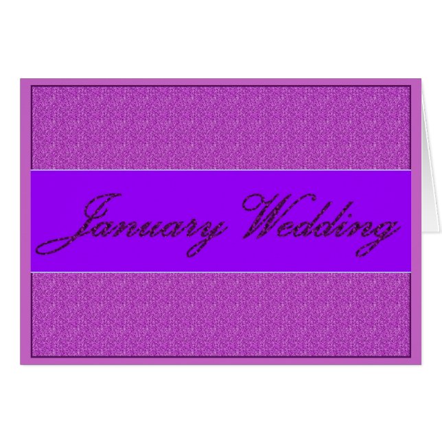 "Boda de enero" (Anverso (Horizontal))