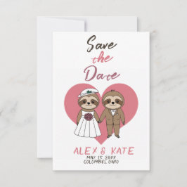 Boda de eslogan de corte Guardar la Invitación de