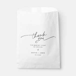 BODA de EVERLEIGH Gracias Por Favorecer Las Bolsas