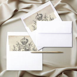 Boda de fantasía medieval vintage negro grabado