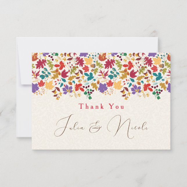 Boda de flor de prado morado amarillo mostaza prim (Anverso)