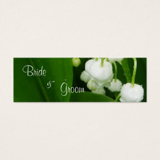 Boda de Flores Blancas Gracias Etiqueta De Tarjeta
