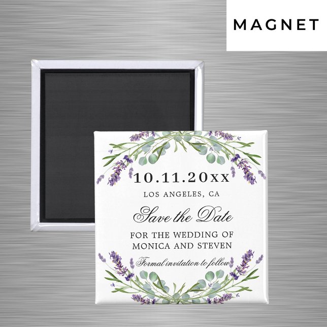 Boda de flores de Lavender Salven el imán de la fe (Subido por el creador)