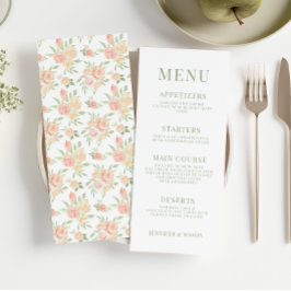 Boda de flores naranja rústico y elegante