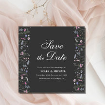 Boda de Flores Silvestres Guardar la fecha WF1