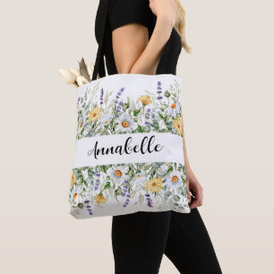 Boda de Flores Silvestres Novia Regalo Bolsa de To