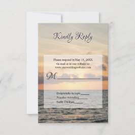Boda de Folly Beach Morning RSVP