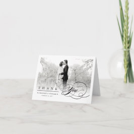 Boda De Fotografías Elegante Y Elegante Gracias