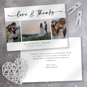 Boda de fotos de amor y agradecimiento