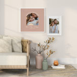 Boda de fotos de arco de chica rosa regalo decorac<br><div class="desc">Mejor juntar la invitación del boda de fotografía de arco de chica rosa y la impresión del poster de regalo. Moderna y elegante colorido rosa melocotón.</div>