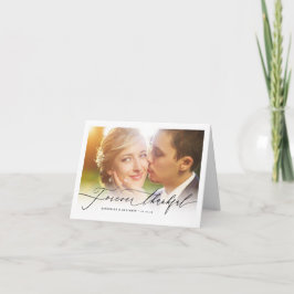 Boda de fotos de guiones agradecidos por siempre g