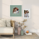 Boda de fotos del arco verde sabio regalo decoraci<br><div class="desc">Mejor juntar la invitación del boda de fotos de arco y la impresión del poster de regalo. Moderna y elegante,  elegante,  colorido verde sabio.</div>