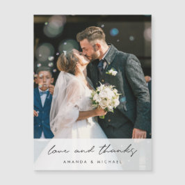 Boda de fotos Gracias Magnet