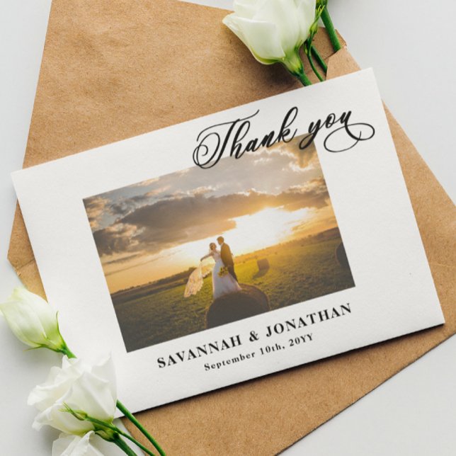 Boda de fotos tarjetas de agradecimiento (Subido por el creador)