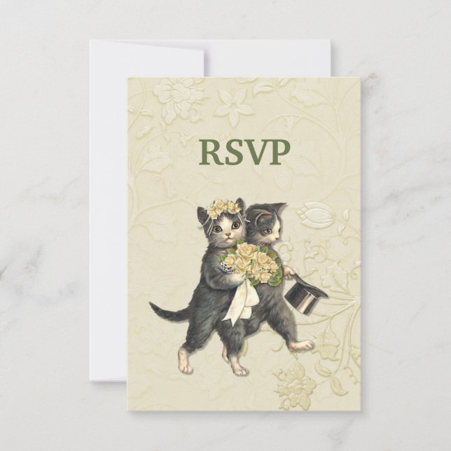 Boda de gatos más finos RSVP 2 (Anverso)