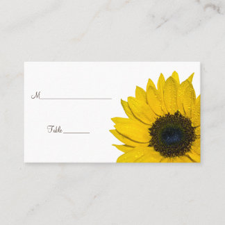 Boda de girasol o tarjetas especiales de ocasión