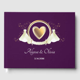 Boda de Gold Heart | Libro de visitas