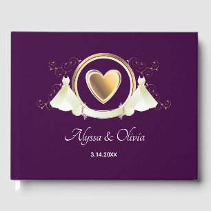 Boda de Gold Heart   Libro de visitas