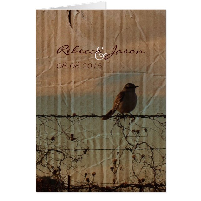 Boda de granero occidental de la valla rural (Frente)