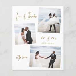 Boda de grupos simple presupuesto Gracias a Flyer