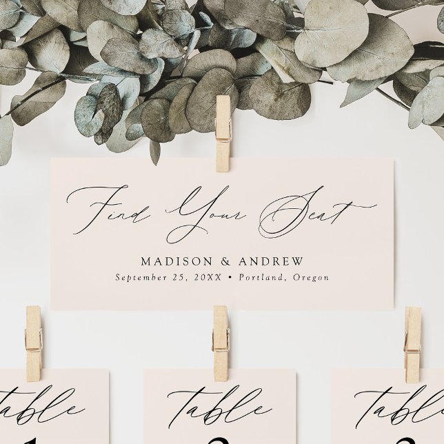 Boda de guiones moderno encuentra su tarjeta de ca (Subido por el creador)