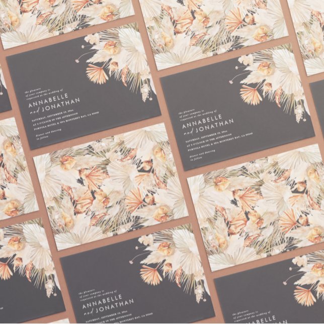 Boda de hierba de terracota bohemia moderna pampas (Subido por el creador)