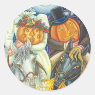 Boda DE HOLLOW DORMIDO HALLOWEEN PEGATINAS BOLSA