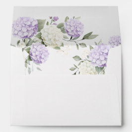 Boda de Hortensias Moradas Elegantes Florales