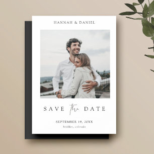 Boda de imanes Guardar la invitación de fecha con