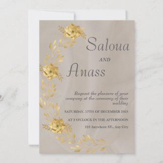 Boda de invitación