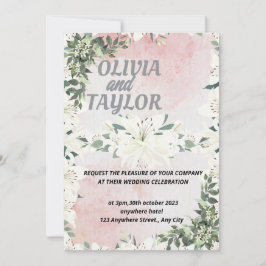 Boda de invitación a guión corto